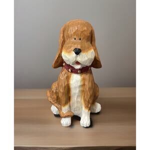 Cute Hand Painted Dolgencorp Puppy. Measures 7 Inches Tall